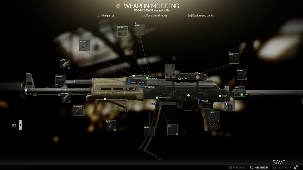 Bestes Setup für AK74 N Ergonimics & Accuracy