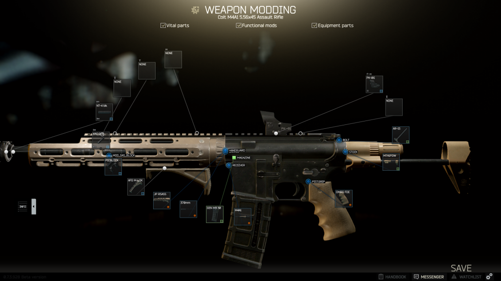 Bestes Setup für die M4A1 Nahkampf