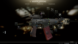 AS VAL mit Laserpointer und dem OPK-7