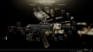 AKS-74UN stabil und schallgedämpft
