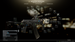 AKS-74UN stabil und schallgedämpft