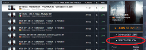 BF4 Server Browser