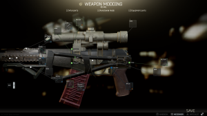 AS VAL mit Laserpointer und PSO eingeklappt