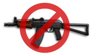 Don't play the AKS-74U