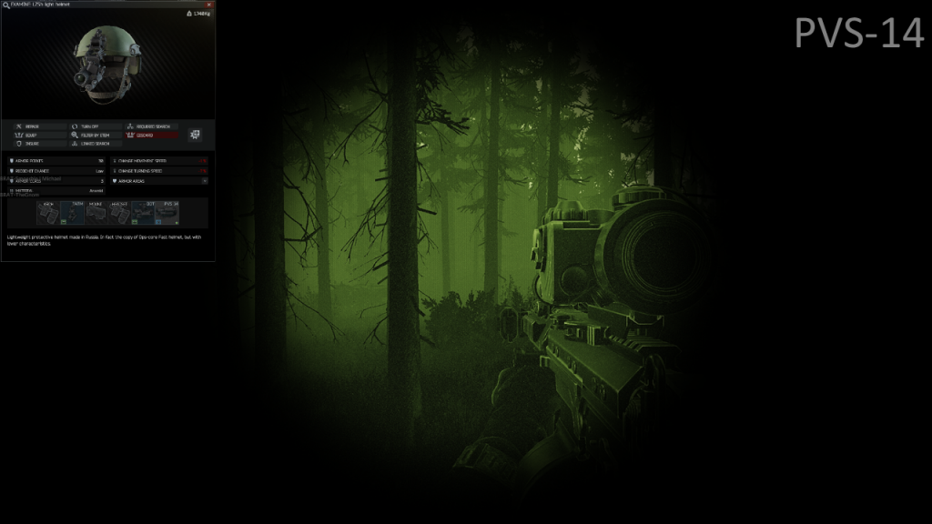 EFT Night Vision PSV-14