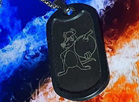 DogTag Silencer silver Thumb