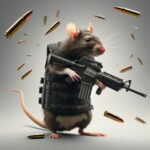 Ratte mit Munition