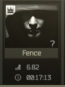 Fence Standing 6 Scav Karma